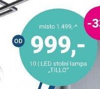Stojací lampa TILLO