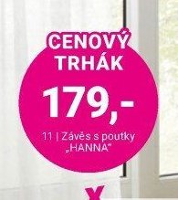Závěs s poutky HANNA