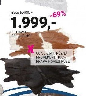 Hovězí kůže HEINO
