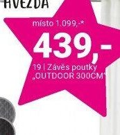 Závěs poutky OUTDOOR 300CM