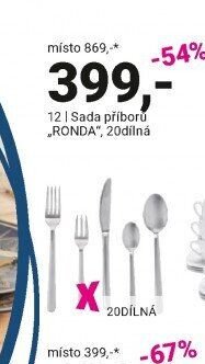 Sada příborů „RONDA“, 20dílná