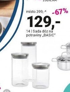 Sada dóz na potraviny „BASIC“