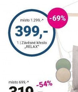 Závěsné křeslo RELAX
