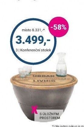 KONFERENČNÍ STOLEK „URBAN“