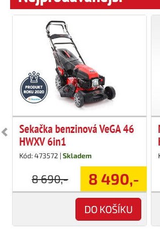 Sekačka benzinová VeGA 46 HWXV 6in1