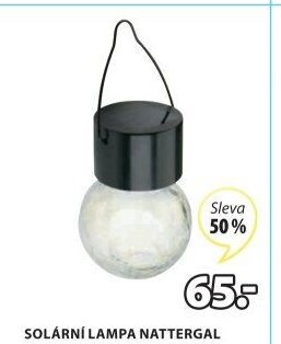 Solární lampa Nattergal