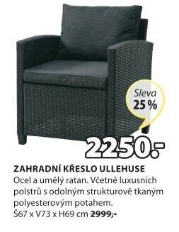 ZAHRADNÍ KŘESLO ULLEHUSE
