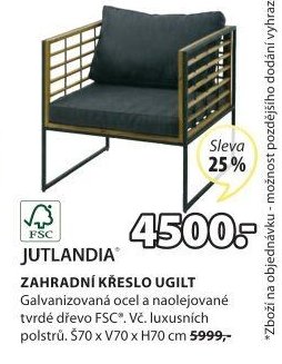 ZAHRADNÍ KŘESLO UGILT