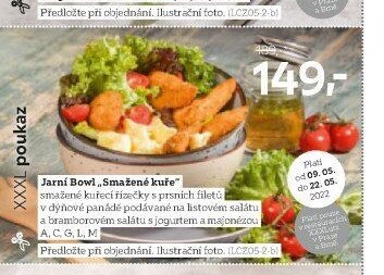 Jarní Bowl „Smažené kuře“