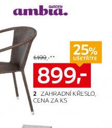Zahradní křeslo
