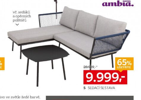 Sedací sestava