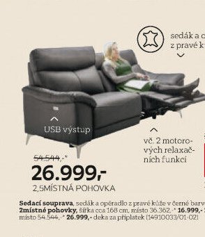 2,5místná pohovka