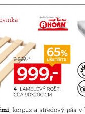 Lamelový rošt, cca 90x200 cm