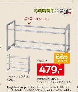 Regál na boty