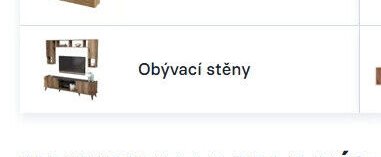 Obývací stěny