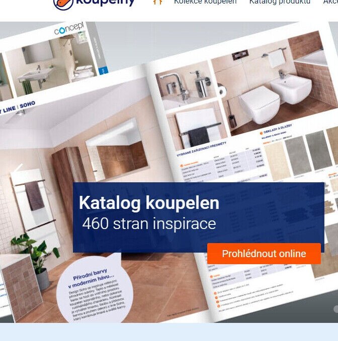 Katalog koupelen 460 stran inspirace