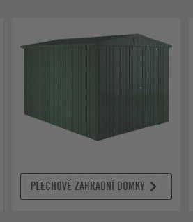 Plechové zahradní domky
