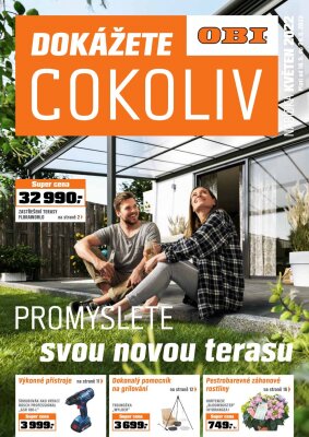 akční leták OBI 18.5.2022-29.5.2022