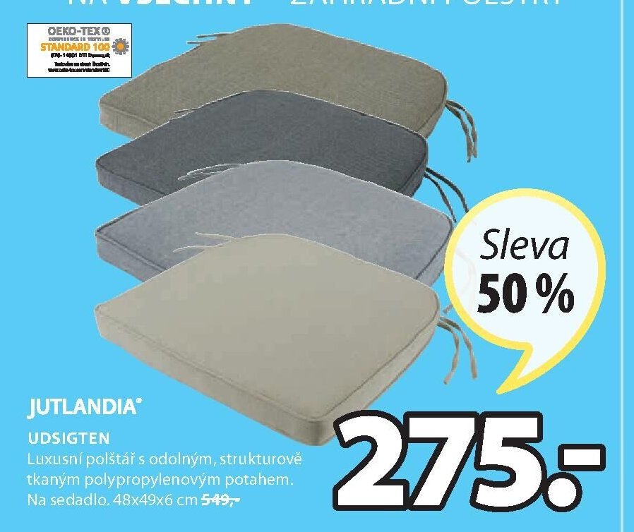 JUTLANDIA UDSIGTEN Luxusní polštář