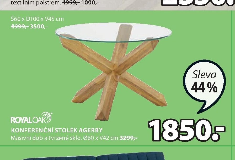 KONFERENČNÍ STOLEK AGERBY