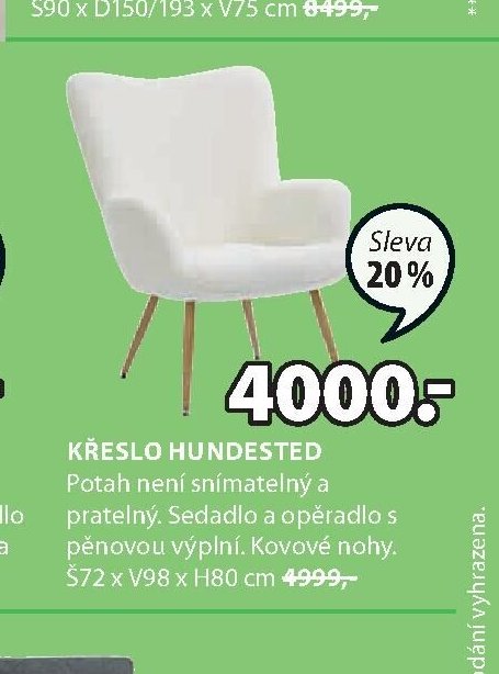 KŘESLO HUNDESTED