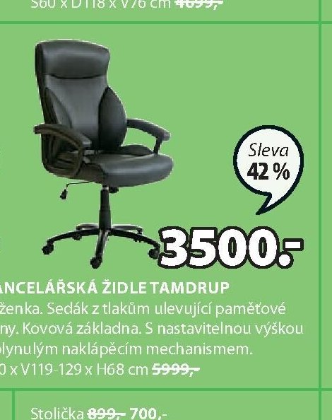 Kancelářská židle TAMDRUP