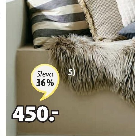 5) UMĚLÁ OVČÍ KŮŽE TAKS