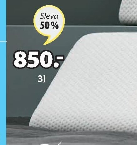 ETNE Luxusní polštář z tlakům ulevující vzdušné paměťové pěny