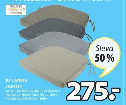 JUTLANDIA UDSIGTEN Luxusní polštář