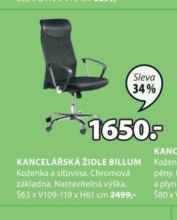 Kancelářská židle BILLUM