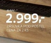 Zásuvka pod postel, cena za 2 ks