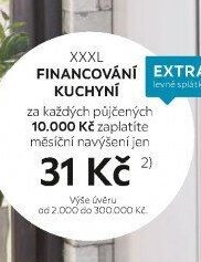 XXXL financování kuchyní