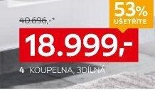 Koupelna, 3dílná