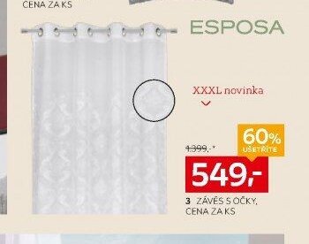 3 ZÁVĚS S OČKY, CENA ZA KS