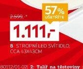 Stropní LED svítidlo