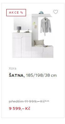 Xora ŠATNA