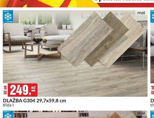 DLAŽBA G304 29,7x59,8 cm