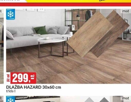 DLAŽBA HAZARD 30x60 cm