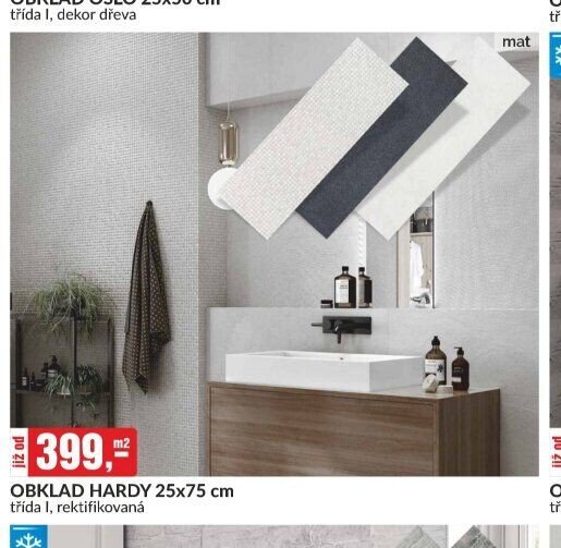 OBKLAD HARDY 25x75 cm