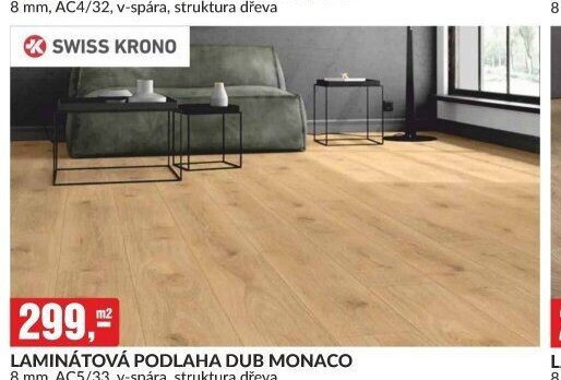 LAMINÁTOVÁ PODLAHA DUB MONACO