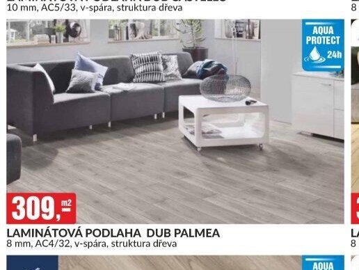 LAMINÁTOVÁ PODLAHA DUB PALMEA