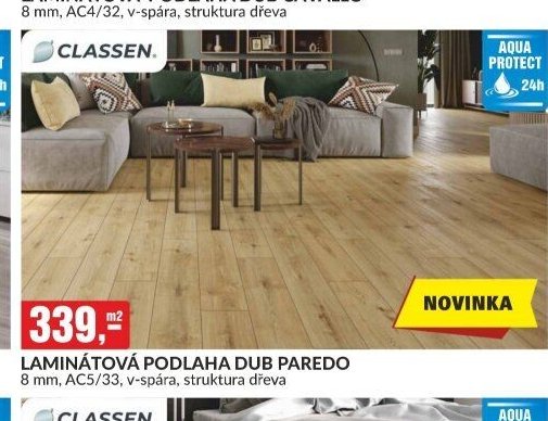 LAMINÁTOVÁ PODLAHA DUB PAREDO
