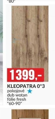 KLEOPATRA 0*3 pokojové dub wotan fólie fresh
