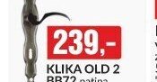 KLIKA OLD 2 BB 72 patina