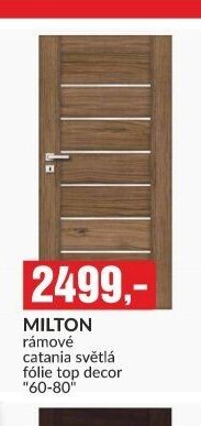 MILTON rámové catania světlá fólie top decor 