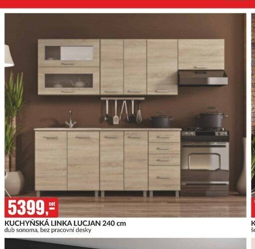 KUCHYŇSKÁ LINKA LUCJAN 240 cm