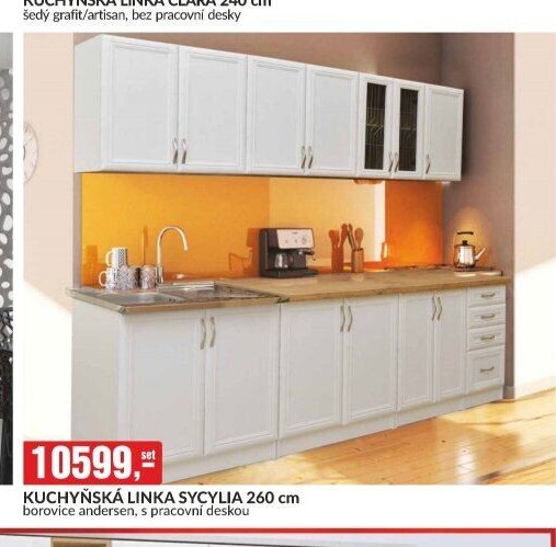 KUCHYŇSKÁ LINKA SYCYLIA 260 cm
