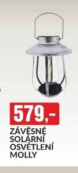 ZÁVĚSNÉ SOLÁRNÍ OSVĚTLENÍ MOLLY