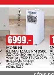 MOBILNÍ KLIMATIZACE PM 9500