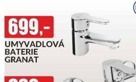 UMYVADLOVÁ BATERIE GRANAT